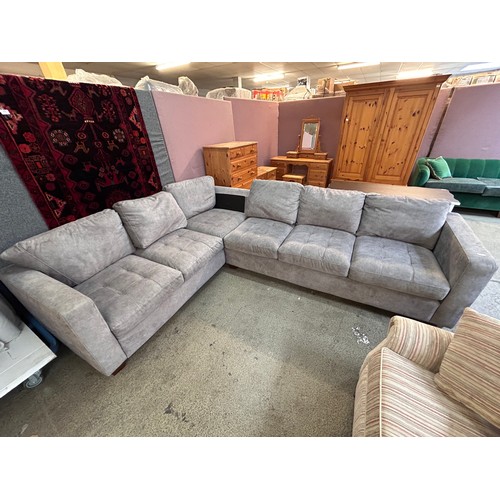 1477 - Kylie Fabric Sectional    (334-37) *This lot is subject to Vat