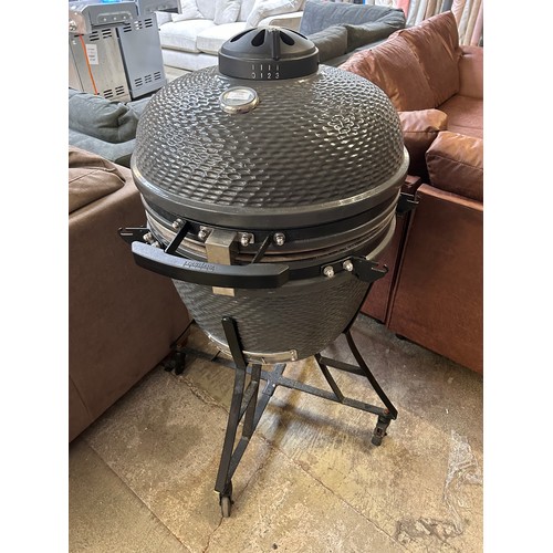 1486 - 24  Grey Kamado Grill Bbq louisiana Grill, Original RRP £566.66 + Vat (4210-1) *This lot is subject ... 