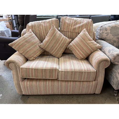 1489 - A Parker Knoll striped two seater sofa