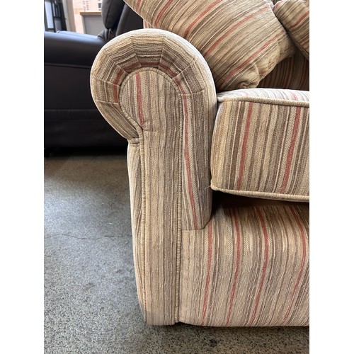 1489 - A Parker Knoll striped two seater sofa