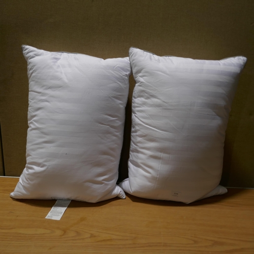 6198 - Hotel Grand Down Roll jumbo Pillow's (330-124) *This lot is subject to VAT