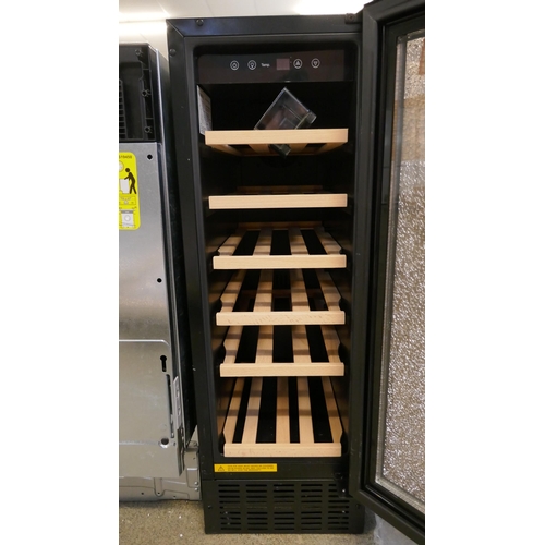 4093 - Viceroy 30cm Under Counter Wine Cooler ( Broken Outer Glass Door Panel) - model no -WRWC30BK (554-11... 