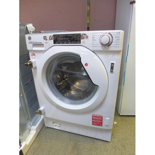 4002 - Hoover  H-Wash 300 Pro Integrated 9KG Washing Machine, H820xW600xD530, Original RRP £415.84 inc. vat... 