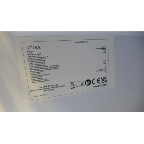 4003 - CDA Integrated Tower Fridge ( Door Detached), H1780xW540xD545  - model no. FW821, Original RRP £435.... 