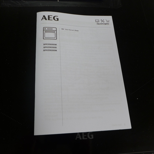 4014 - AEG Pyrolytic Single Oven, H594xW595xD567  - model no. BPK556260B, Original RRP £766.76 inc. vat   (... 