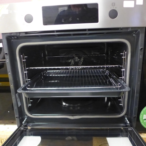 4016 - Zanussi Single Pyrolytic Oven, H589xW594xD568  - model no. ZOPNX6X2, Original RRP £349.17 inc. vat  ... 