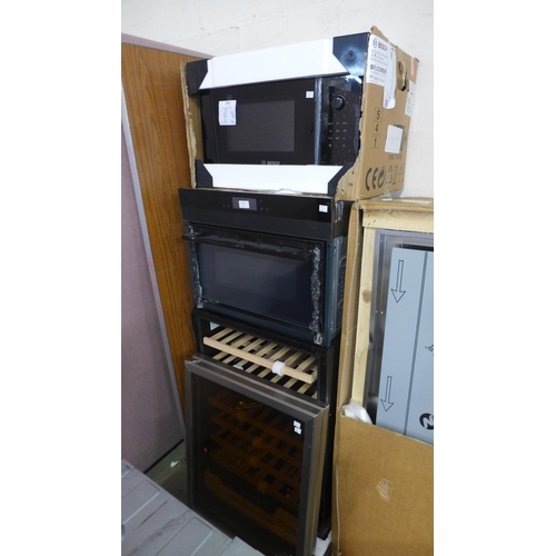 4020 - 3x Broken Appliances inc Viceroy Under Counter Wine Coolers, Bosch Serie 4 Built In Microwave and AE... 