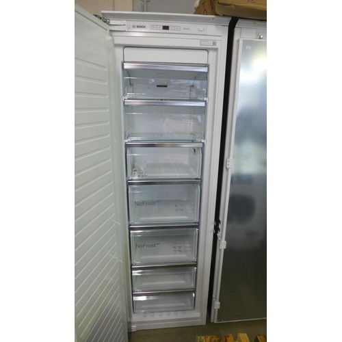 4022 - Bosch Tower Freezer (Frost Free),  H1772xW558xD545  - model no. GIN81AEF0G, Original RRP £887.50 inc... 