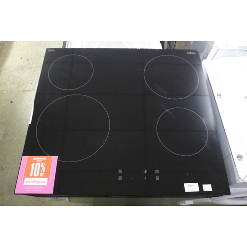 4024 - CDA 4 Zone Ceramic Hob, H55xW576xD518  - model no. HC6621FR, Original RRP £190.83 inc. vat   (454-24... 