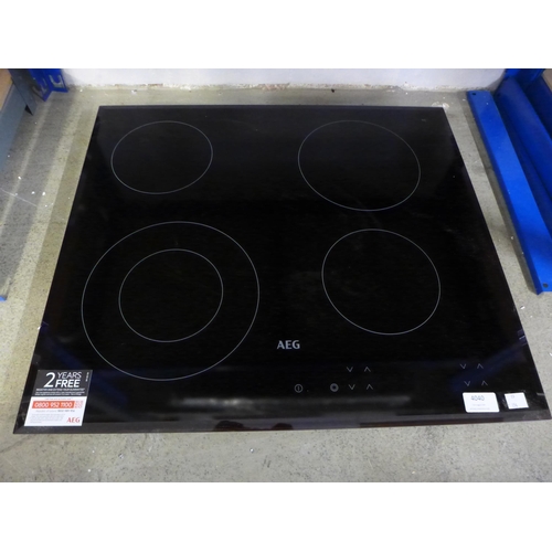 4040 - AEG Ceramic 4 Zone, Hob H38xW590xD520  - model no. HK624010FB, Original RRP £254.17 inc. vat   (454-... 