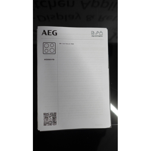 4046 - AEG  5 Zone Induction Hob H44xW810xD520 - model no. IKE85651FB, Original RRP £887.50 inc. vat and a ... 