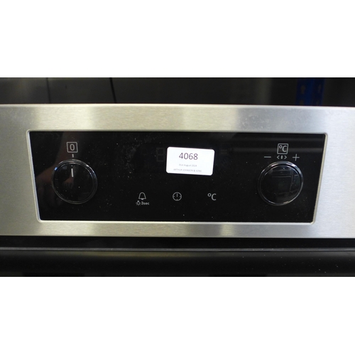 4068 - AEG Multifunction Pyrolytic Oven With Steam + Hot Air - H594xW595xD567 - model no. BPS355020M, Origi... 