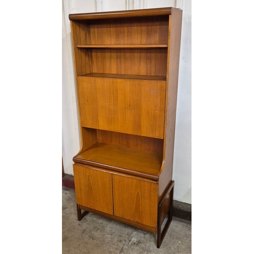 14 - A teak bookcase