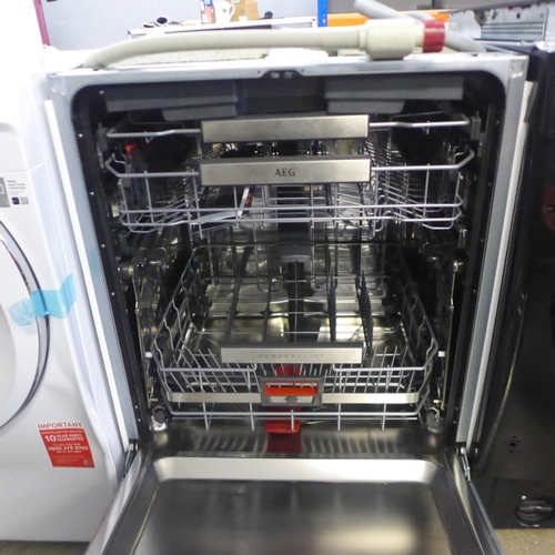 4096 - AEG Fully Integrated Dishwasher, H818xW596xD550  - model no. FSK63807P, Original RRP £690.83 inc. va... 