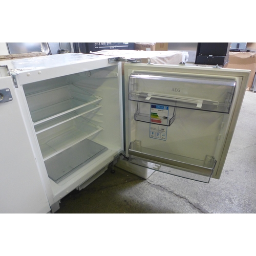 4106 - AEG Built Under Fridge, H815xW596xD550 - model no. SKB5821VAF, Original RRP £333.33 inc. vat   (454-... 