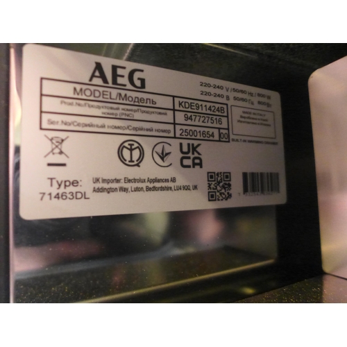 4117 - AEG Black Warming Drawer, H140xW595XD535  - model no. KDE911424B, Original RRP £457.50 inc. vat   (4... 