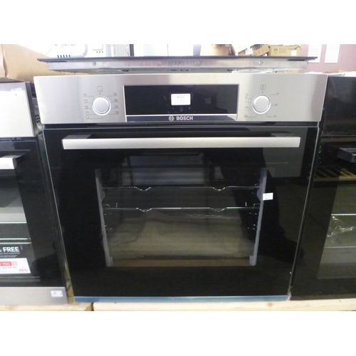 4121 - Bosch Serie 4 Single Oven, H595xW594xD548  - model no. HBS534BS0B, Original RRP £357.50 inc. vat   (... 