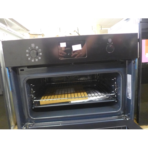 4125 - Zanussi Compact Multifunction Oven with Microwave - Black H455xW595xD567 , Original RRP £540.83 inc.... 