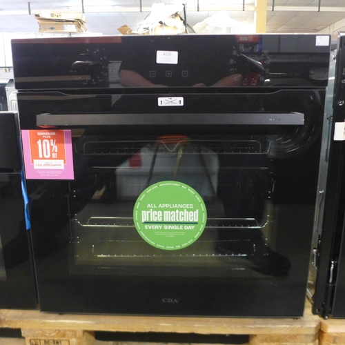 4126 - CDA Single Multifunction Oven, H595xW595xD570  - model no. SL300BL, Original RRP £332.50 inc. vat   ... 