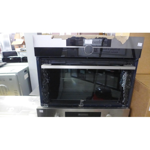 4130 - Bosch Serie 4 Pyrolytic Single Oven and AEG microwave oven ( Both Broken Door)  (454-12,95)   * This... 