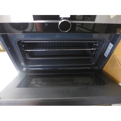 4130 - Bosch Serie 4 Pyrolytic Single Oven and AEG microwave oven ( Both Broken Door)  (454-12,95)   * This... 