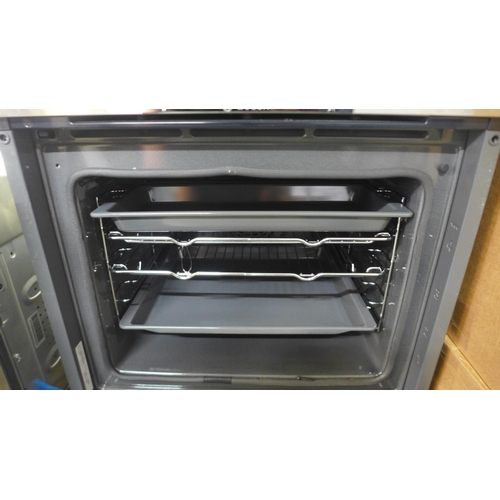 4130 - Bosch Serie 4 Pyrolytic Single Oven and AEG microwave oven ( Both Broken Door)  (454-12,95)   * This... 