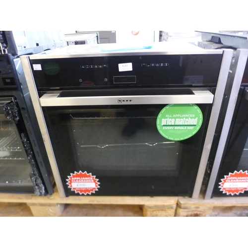 4142 - Neff N70 Single Multifunction Oven - Stainless Steel - Slide & Hide H595xW596xD548  - model no. B47C... 