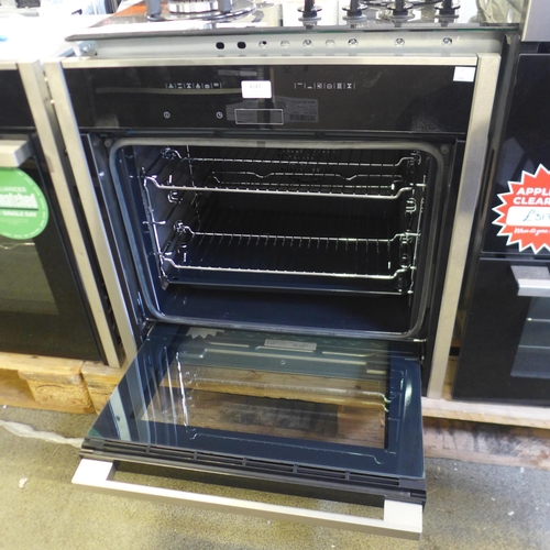 4143 - Neff N70 Single Multifunction Oven - Stainless Steel - Slide & Hide H595xW596xD548  - model no. B47C... 