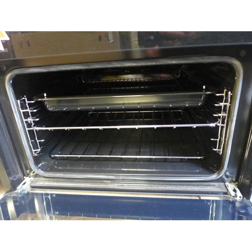 4144 - Zanussi Built in double oven - Model ZPHNL3X1 (454-232)   *  This lot is subject to vat