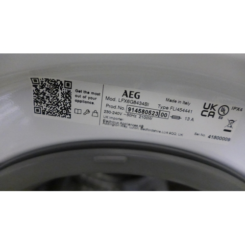 4170 - AEG 6000 Series Timesave 8kg 
 Integrated Washing Machine, H819xW596x553, Original RRP £541.66 inc. ... 