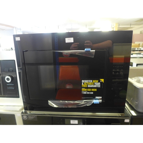 4086 - Zanussi Built in Microwave, H459xW594xD404  - model no. ZMBN4SK, Original RRP £315.84 inc. vat   (45... 