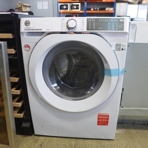 4177 - Hoover H wash 500 14kg washing machine  (454-238)   *  This lot is subject to vat