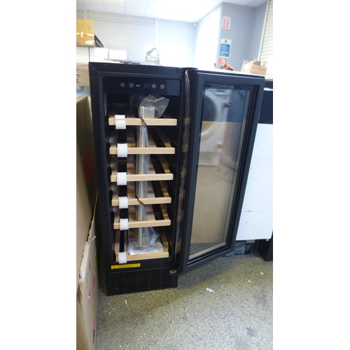 4185 - Viceroy 30cm Under Counter Wine Cooler H870xW295xD570  - model no. WRWC30BK, Original RRP £332.50 in... 