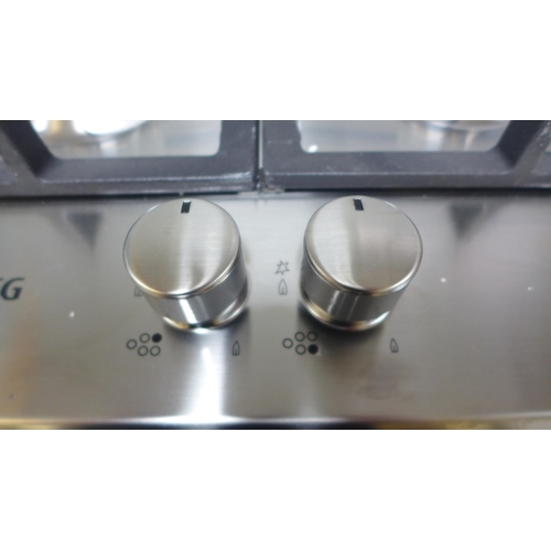 4189 - AEG 5 Burner Gas, Hob H40xW745xD510  - model no. HGB75500SM, Original RRP £332.50 inc. vat   (454-86... 