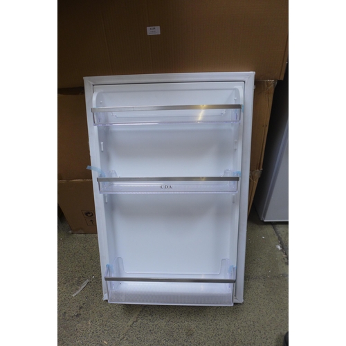 4193 - CDA 50/50 Integrated Fridge Freezer (Door Requires Attention) H1772xW540xD540  - model no. FW925, Or... 