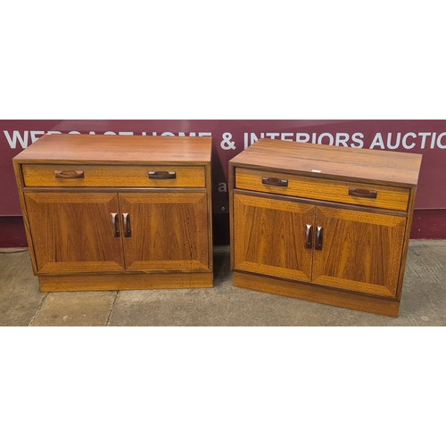 29 - A pair of G-Plan Sierra teak cupboards