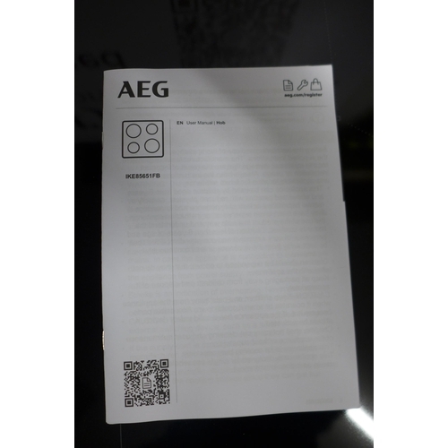 4047 - AEG  5 Zone Induction Hob H44xW810xD520 - model no. IKE85651FB, Original RRP £887.50 inc. vat  (454-... 