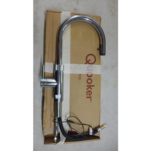 4052 - Quooker Flex 3N1 Boiling Water Tap (Chrome) With Quooker pro3-VaqB 3L Water Tank - model no. 3XCHR, ... 