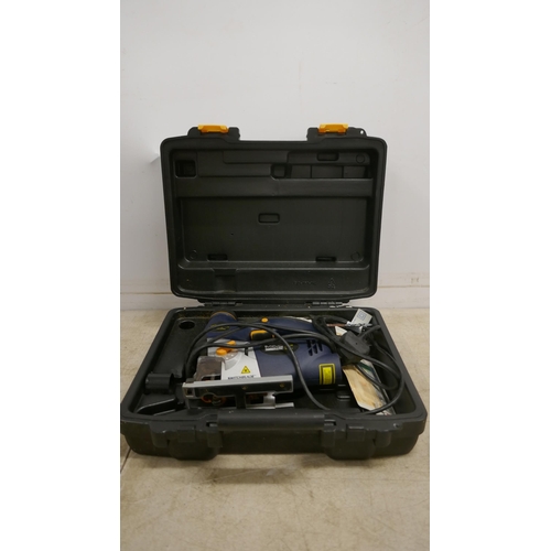 2012 - A Black and Decker KC2000 cordless 12v 3-in-1 jigsaw/drill/sander with case, battery and charger and... 