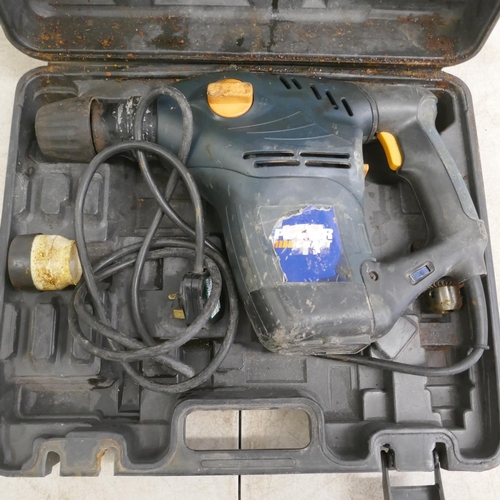 2019 - A power Craft ZIC-F32 rotary hammer drill, 230v