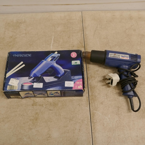 2044 - A Parkside PHKP 500 hot glue gun and a Steinel HL2002LE heat gun