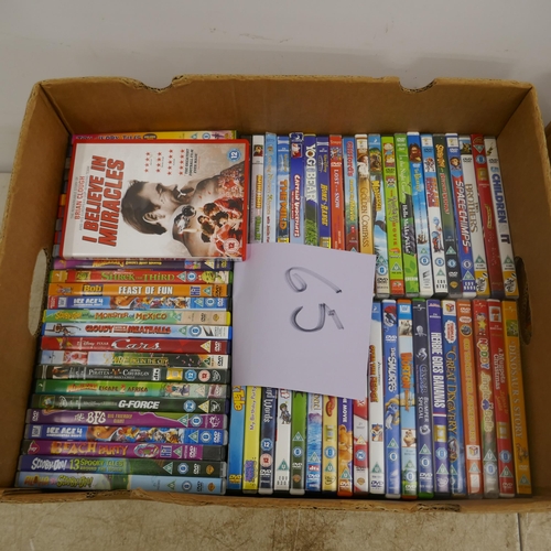 2067 - Approximately 125 children's DVDs