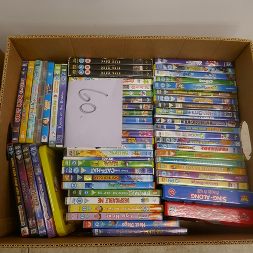 2067 - Approximately 125 children's DVDs