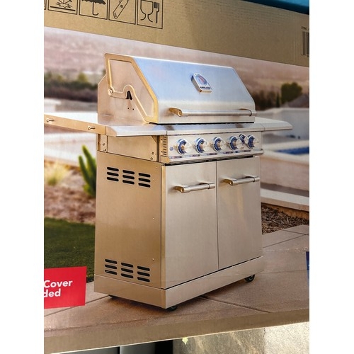 1447 - Ks 6 Burner Gas BBQ, Original RRP £666.66 + Vat (4211-19) - factory sealed box *This lot is subject ... 