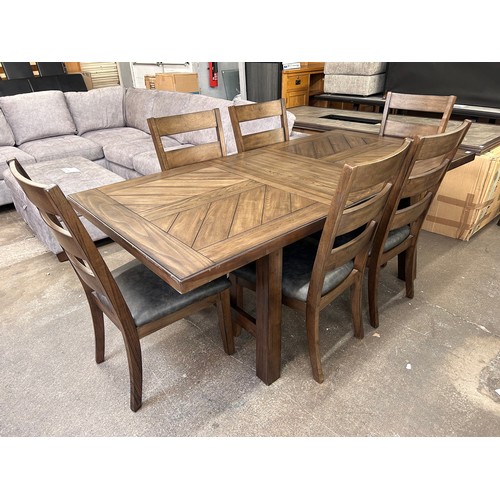 1453 - Whalen 7 piece Dining Set , Original RRP £749.91 + Vat (4211-37) *This lot is subject to Vat