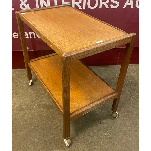 65 - A teak trolley