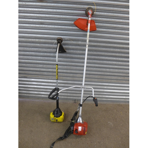 2157 - A McCulloch M300 X petrol driven strimmer and a BC580 petrol driven strimmer/brushcutter  * Police r... 