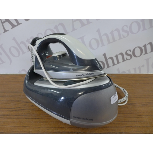 2235 - A Morphy Richards model 42293 steam generator iron