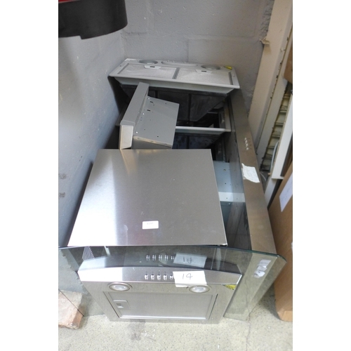 4197 - A quantiy of cooker hood including Faber, CDA and Zanussi   (454-6,13,20,21,30)   * This lot is subj... 