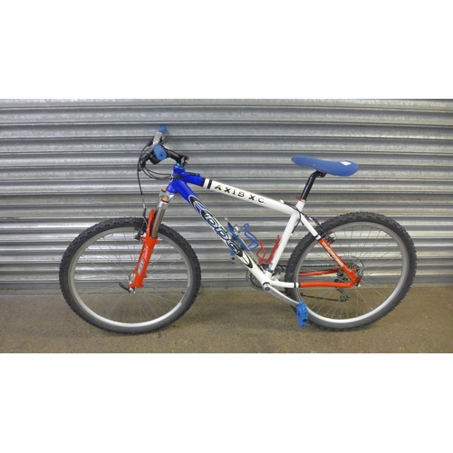 2134 - A DDG Axis X.C. aluminium framed mountain bike with RST Aerosa BAS front suspension forks, Shimano S... 